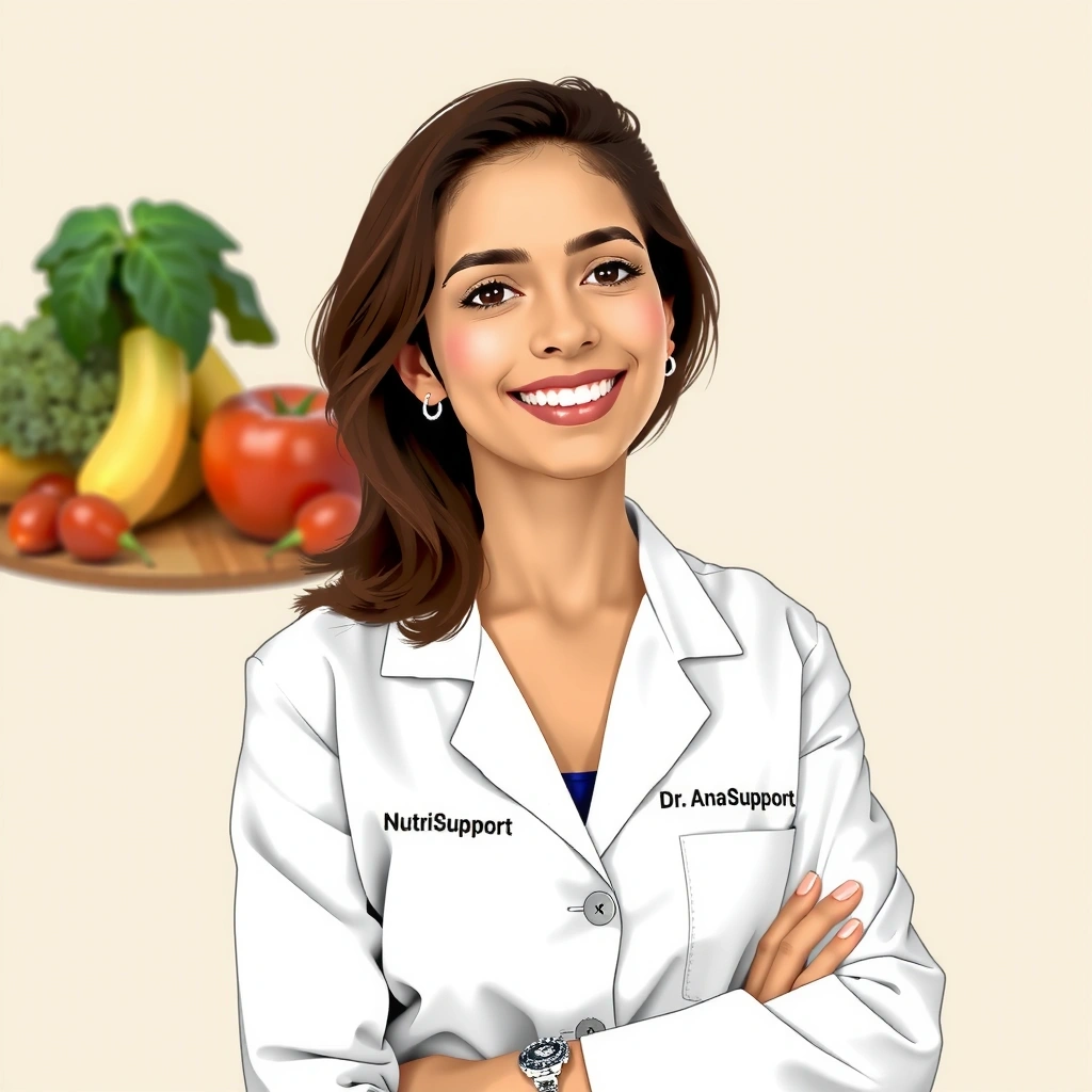 Foto da Dra. Ana Costa, nutricionista da NutriSupport